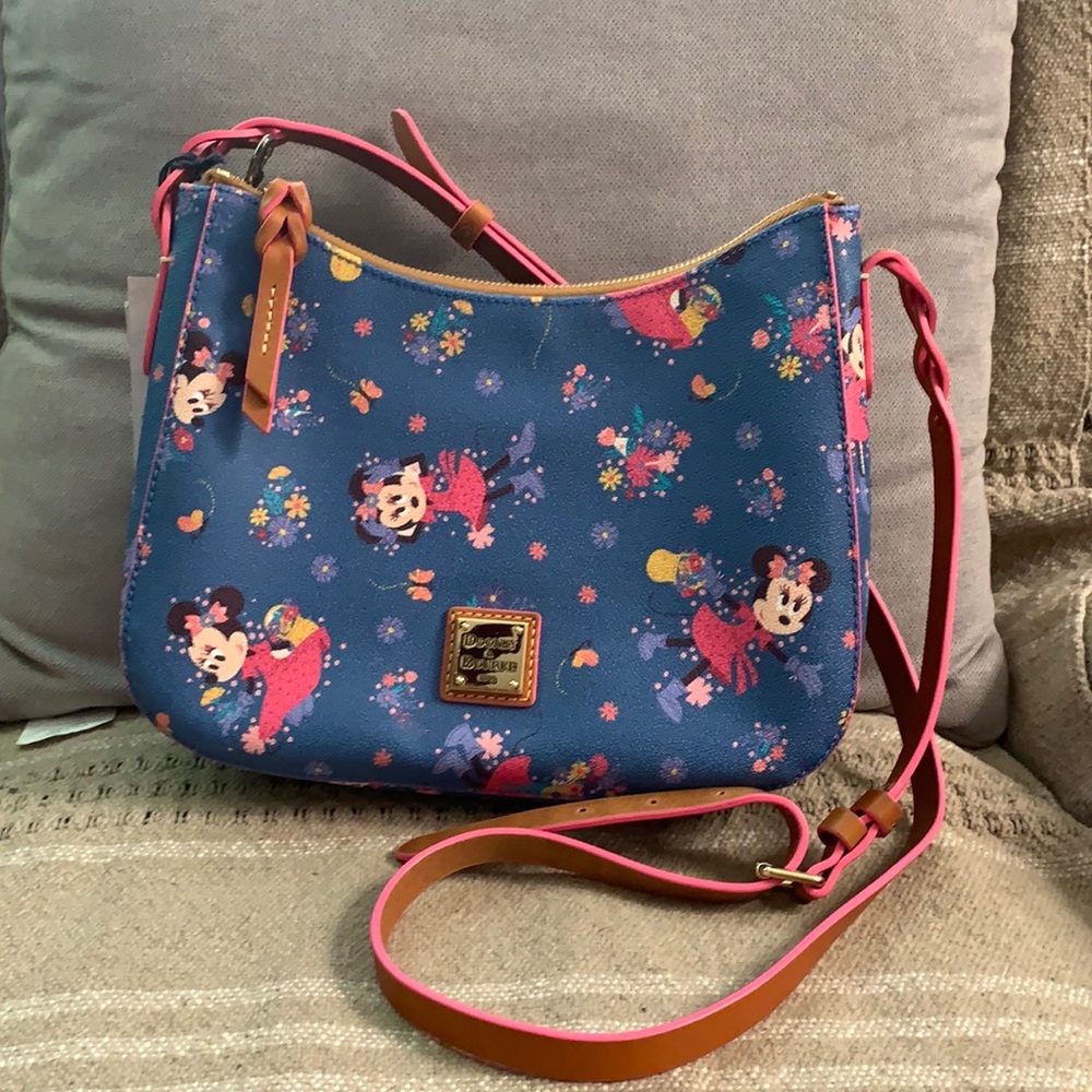 Disney x Dooney Bourke Bag Epcot Flower Minnie Bag